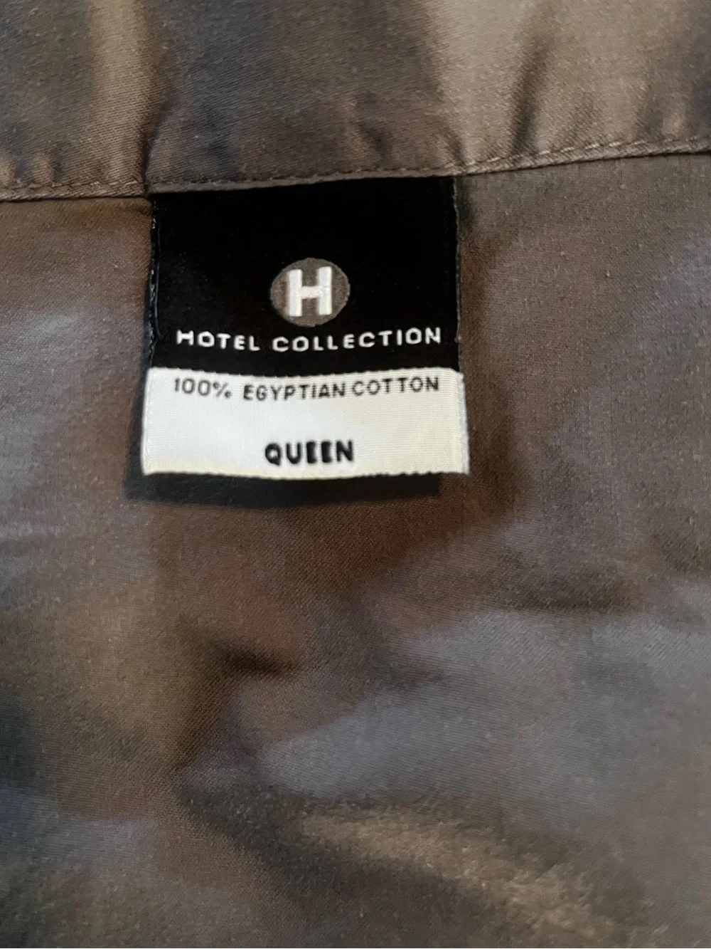 Hotel Collection Queen Sheet Set - Charcoal Gray